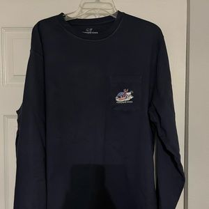 Men’s navy Vineyard Vines Long Sleeve